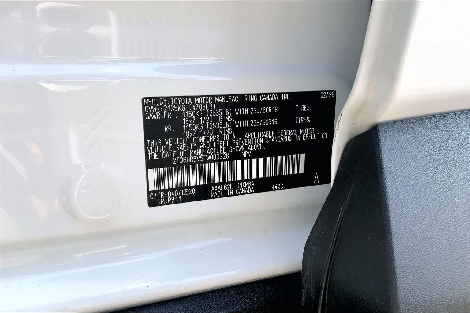 Certified Used 2026 Ice Cap Toyota XLE Premium image 36