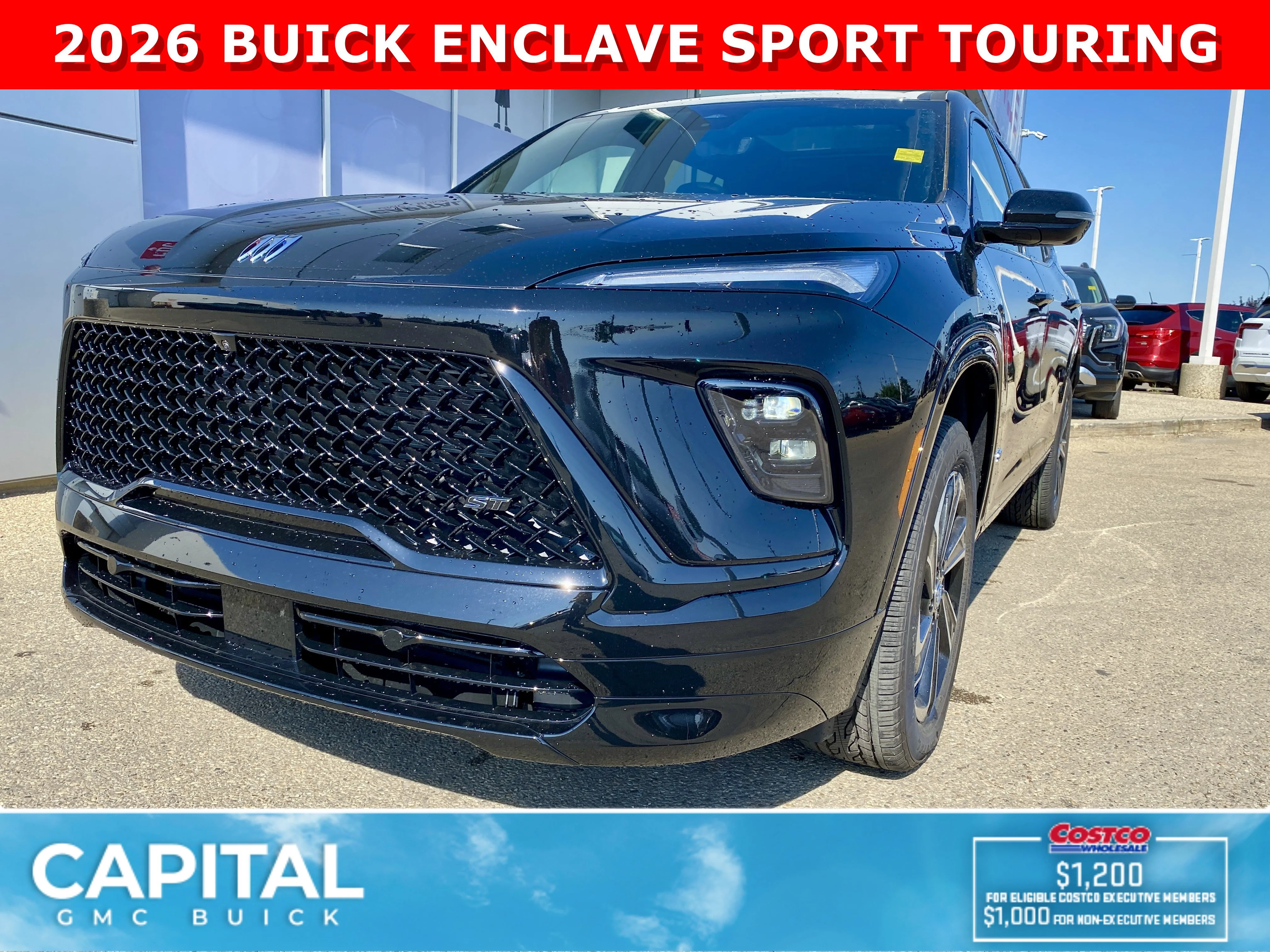 New 2026 EBONY TWILIGHT METALLIC Buick Sport Touring image 1