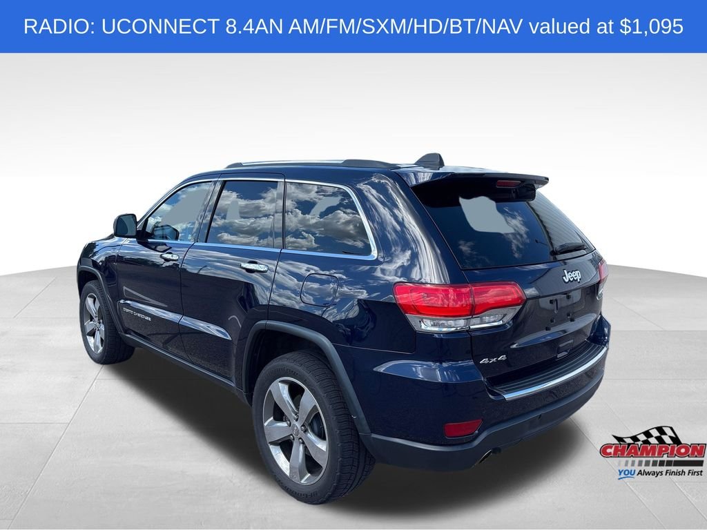 Used 2014 Blue Jeep Limited image 3