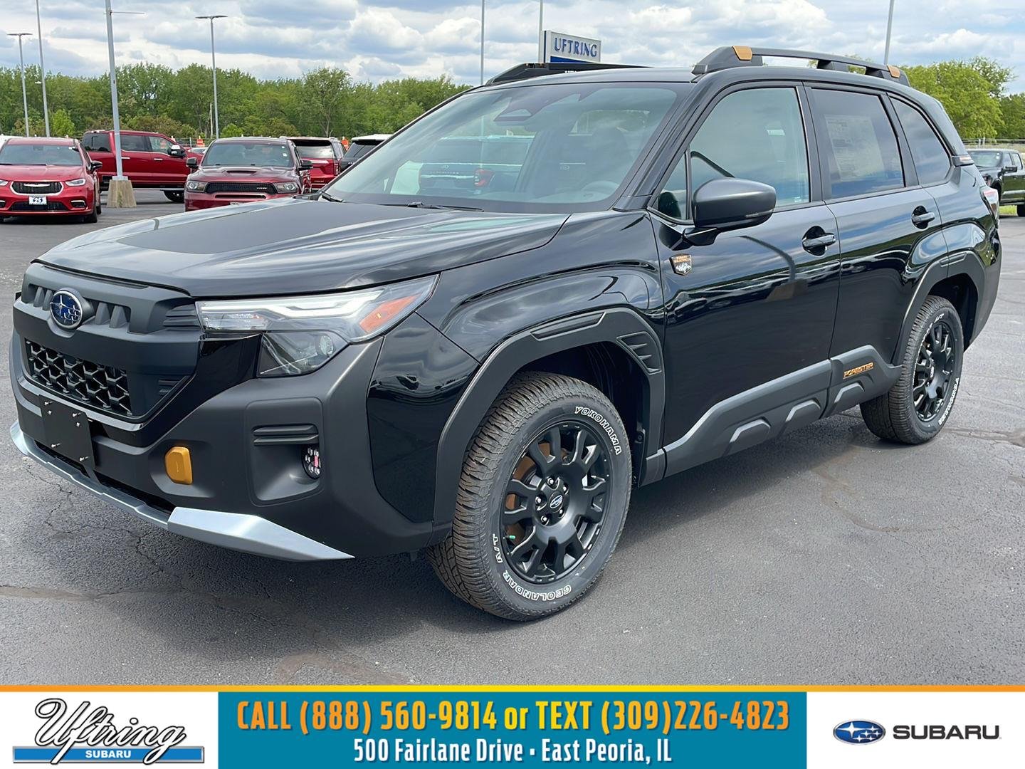 New 2026 CRYSTAL BLACK SILICA Subaru Wilderness image 1
