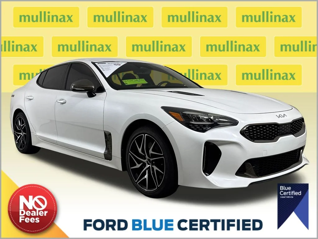 Certified Used 2023 White Kia GT-Line image 1