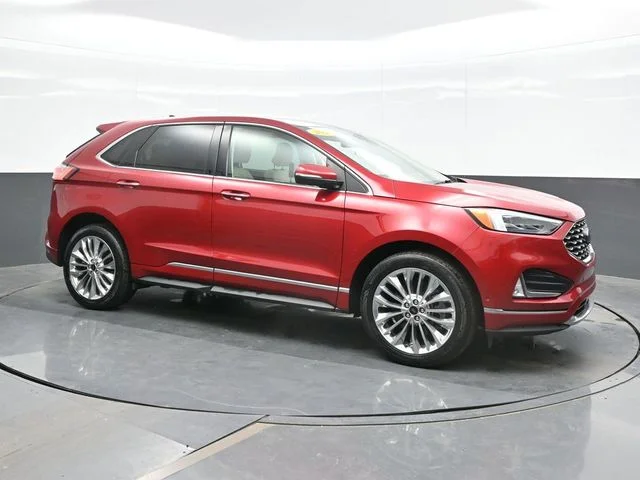 Used 2024 Red Ford Titanium image 7