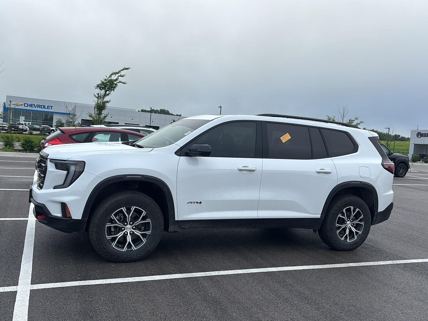 Used 2025 GMC Acadia AT4 with VIN 1GKENPRS9SJ115086 for sale in Kansas City