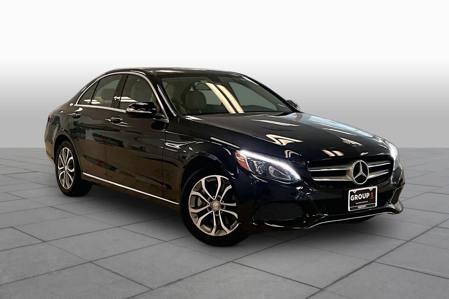 Used 2015 Black Mercedes-Benz C 300 image 2