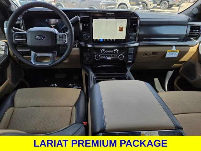 New 2027 Star White Metallic Tri-Coat Ford F-250® Lariat® image 6