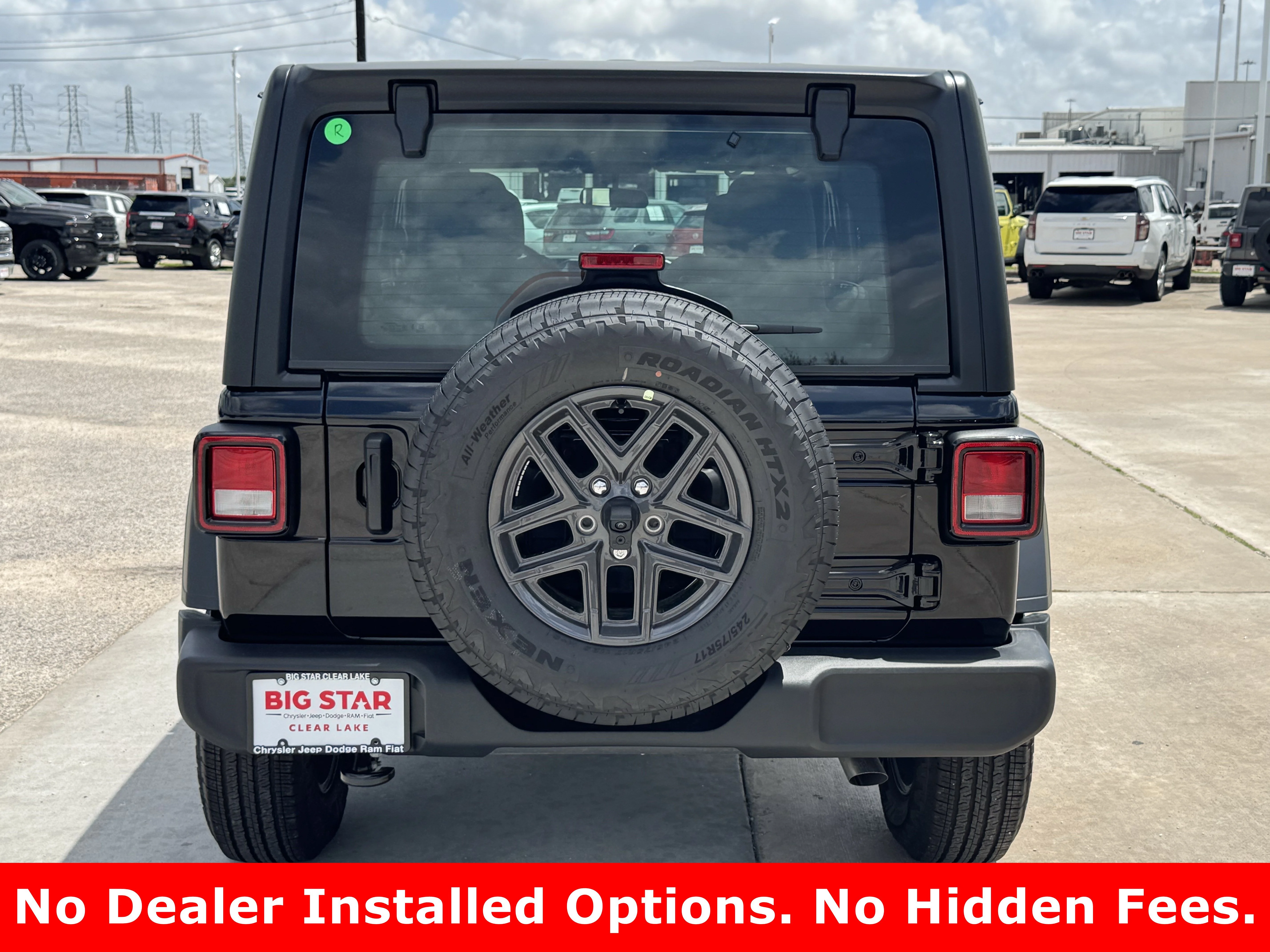 New 2026 Black Clearcoat Jeep Sport image 8