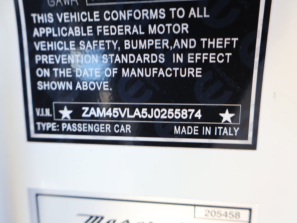 Used 2018 White Maserati Sport image 37