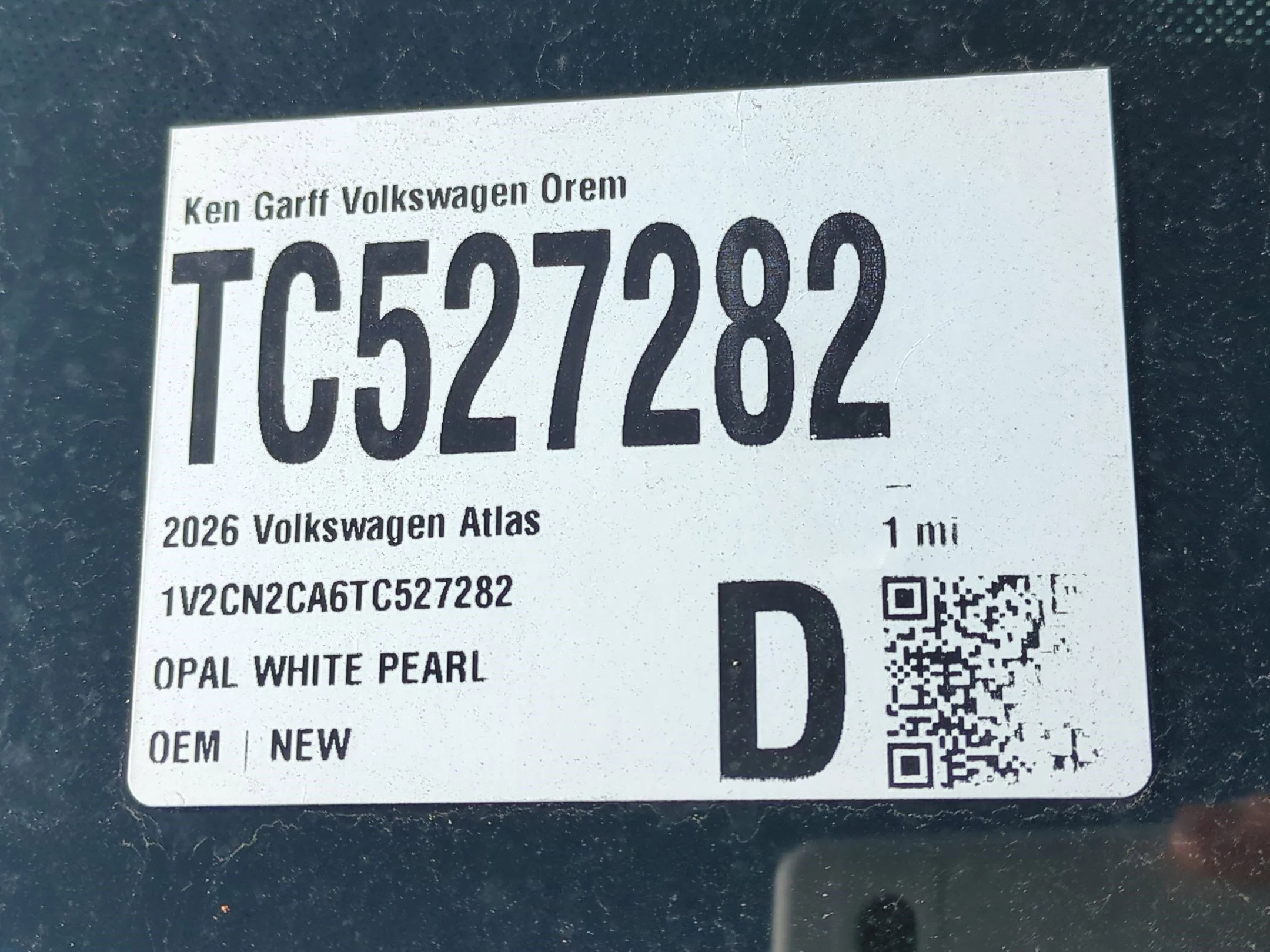 New 2026 Opal White Pearl Volkswagen 2.0T Peak Edition image 18