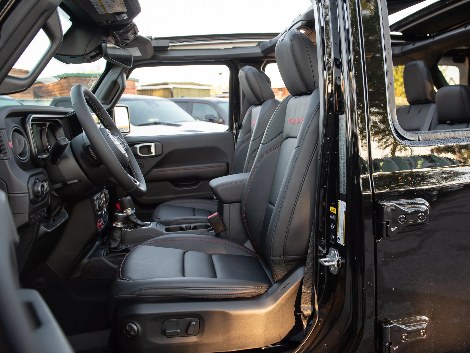 New 2027 Black Jeep Rubicon X* 4 Door 4x4, Sky 1 Touch Pwr Top, 35 Inch Tires, Nappa Leather image 23