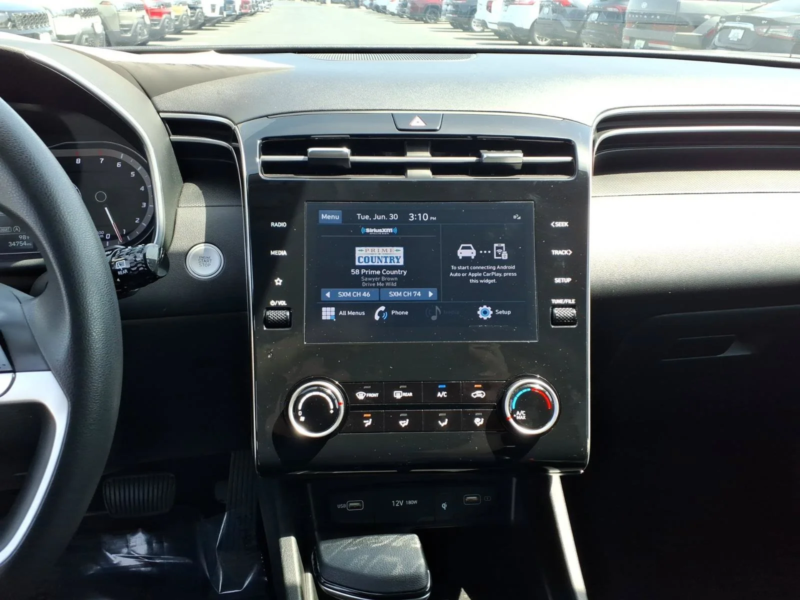Used 2023 Portofino Gray Hyundai SEL image 10