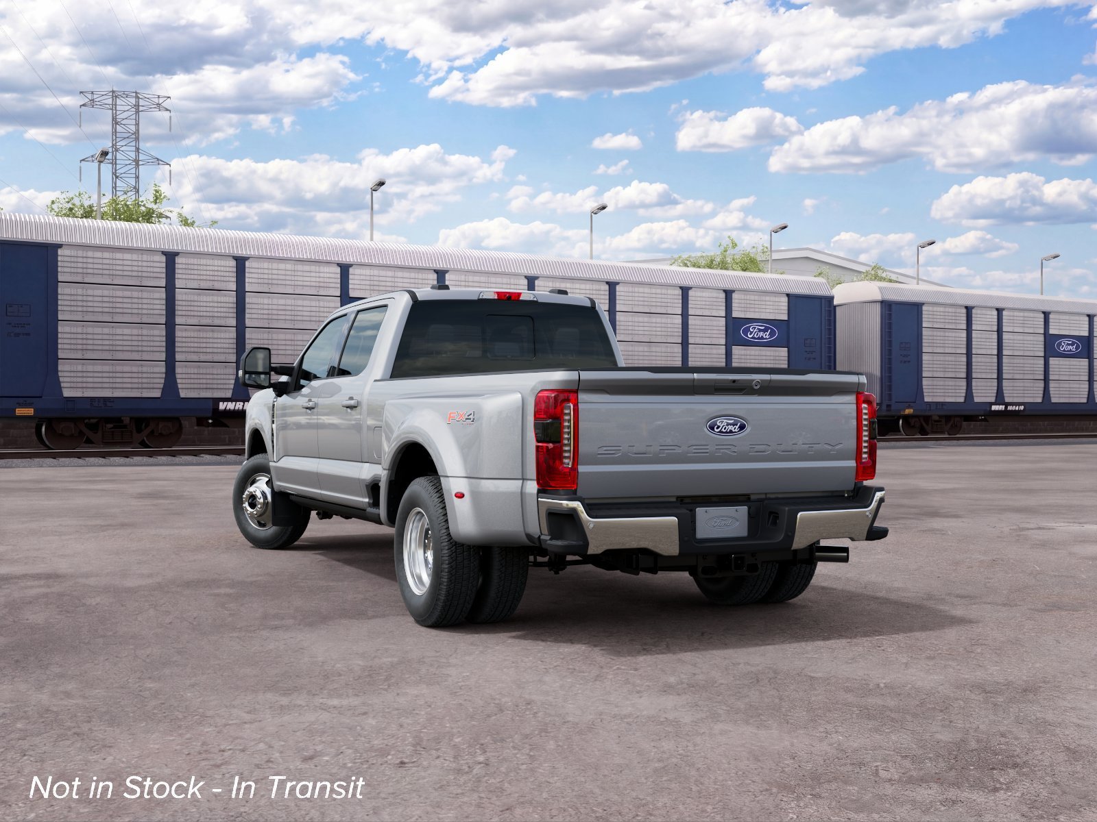 New 2027 Iconic Silver Metallic Ford Lariat image 4