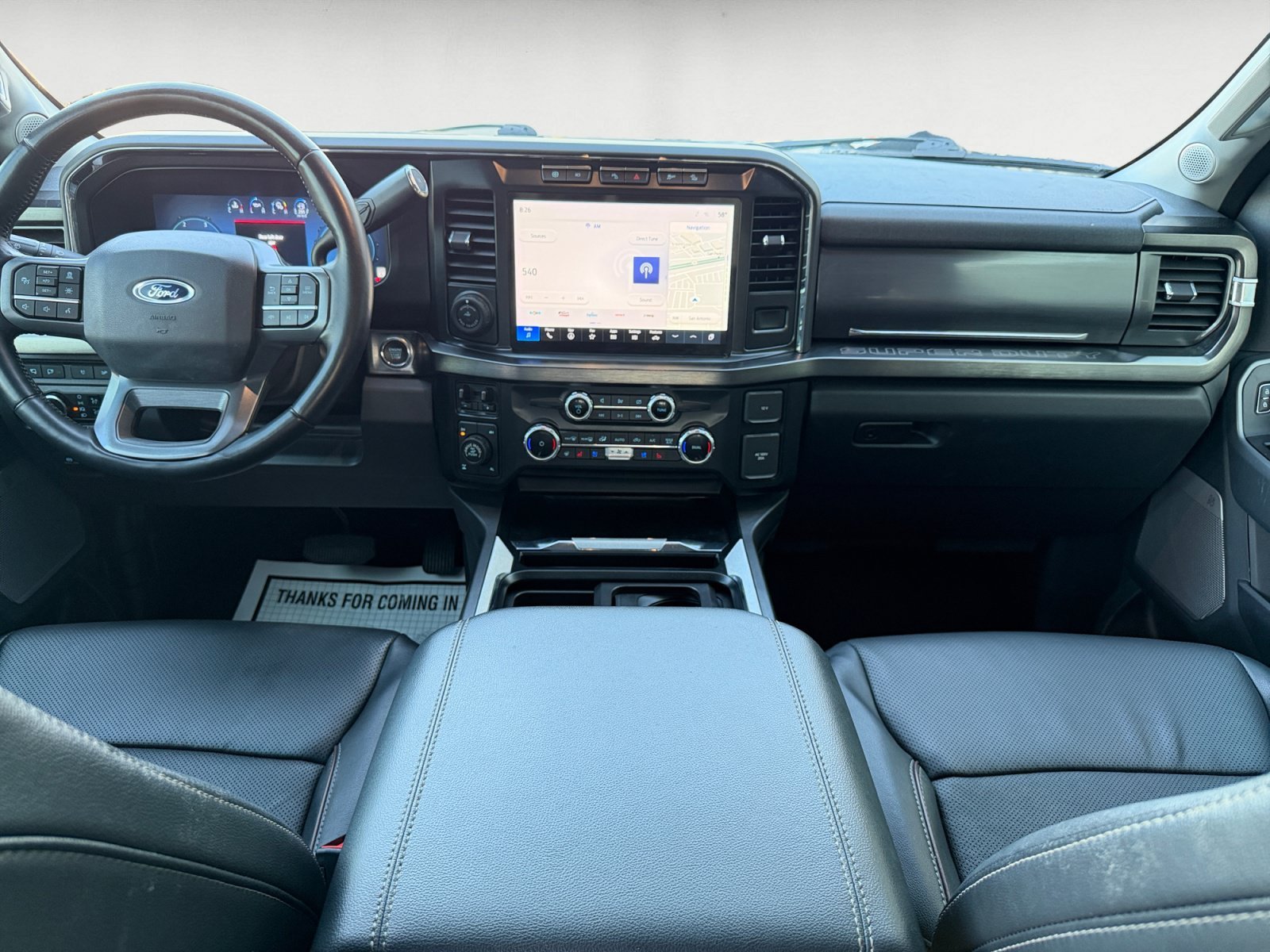Certified Used 2023 Agate Black Metallic Ford LARIAT image 14