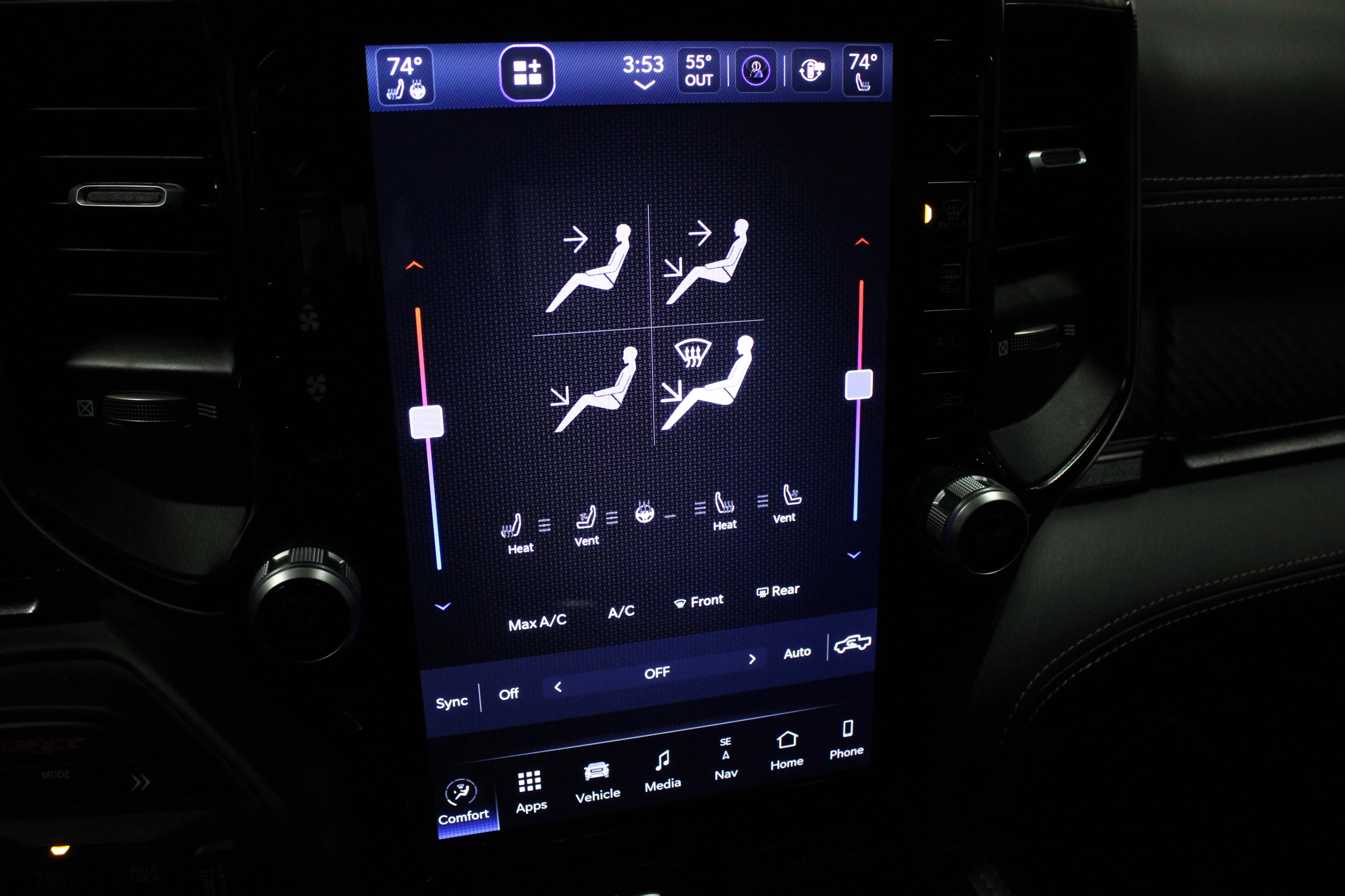 Used 2024 Night Edge Blue Ram TRX image 27