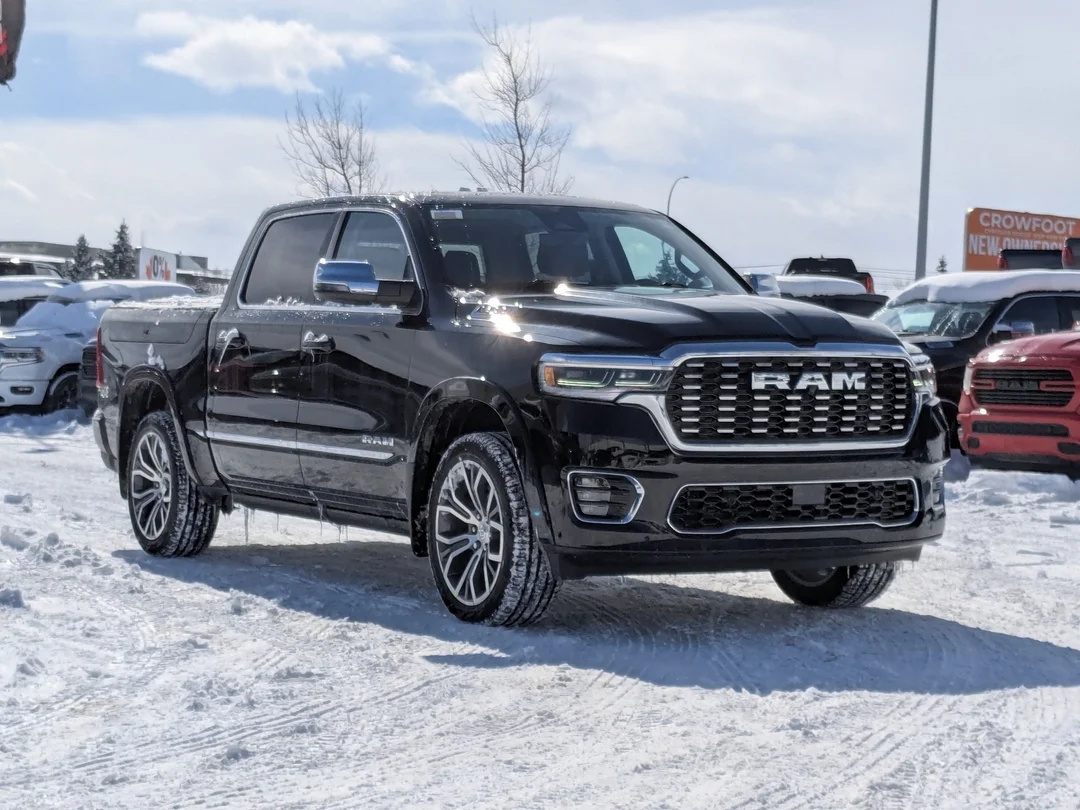 New 2026 Black RAM Tungsten - - Hurricane HO - Multi-Fnctn Tailgate - Prem Lthr - Trailer Brake - 8-Spd Auto & More! image 2
