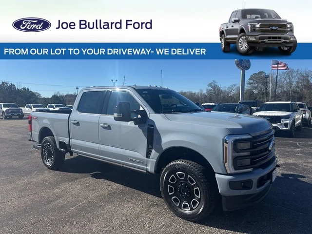 New Glacier Gray Metallic Tri-Coat 2026 Ford Super Duty in Grove