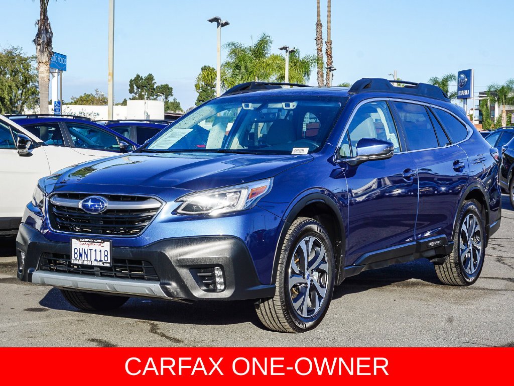 Used 2021 Blue Subaru Limited XT image 3