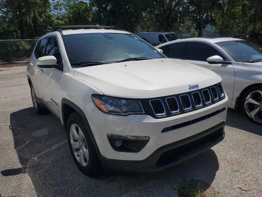 Used 2021 White Jeep Latitude image 2