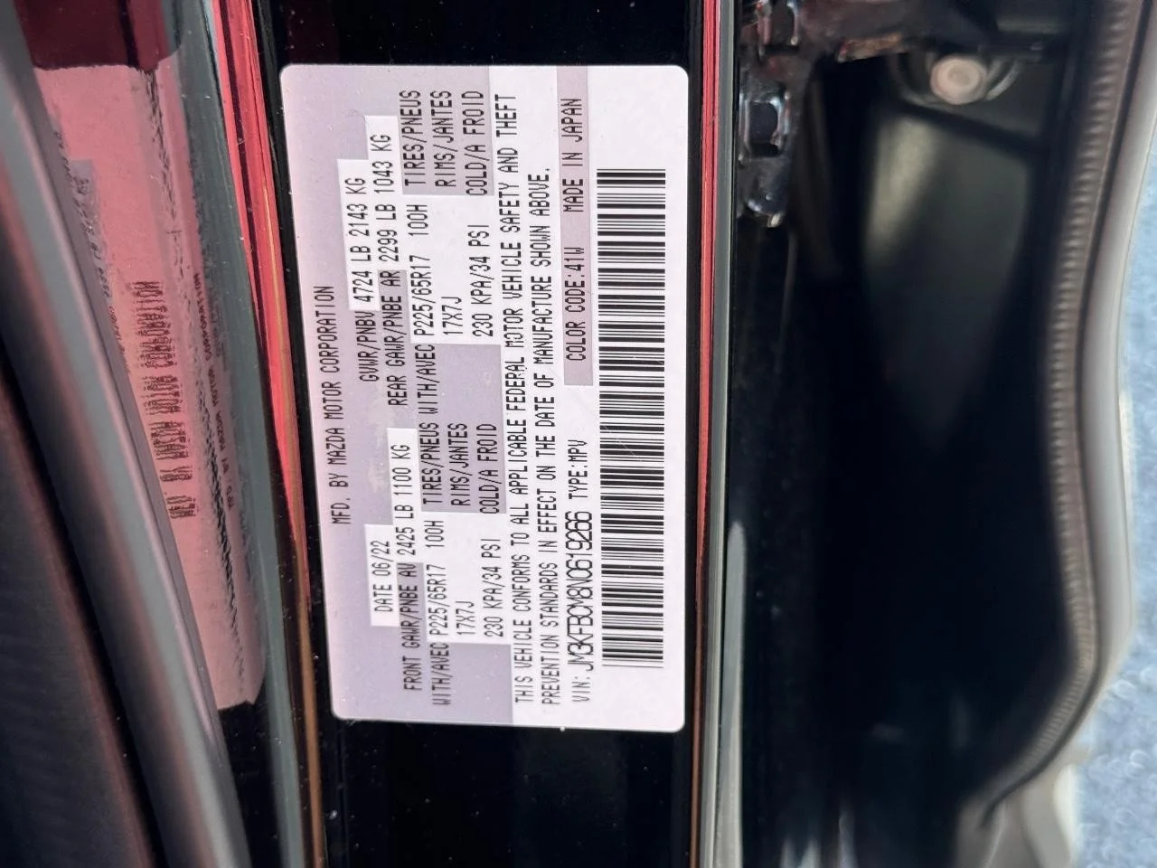 Used 2022 Jet Black Mica Mazda 2.5 S Preferred image 28