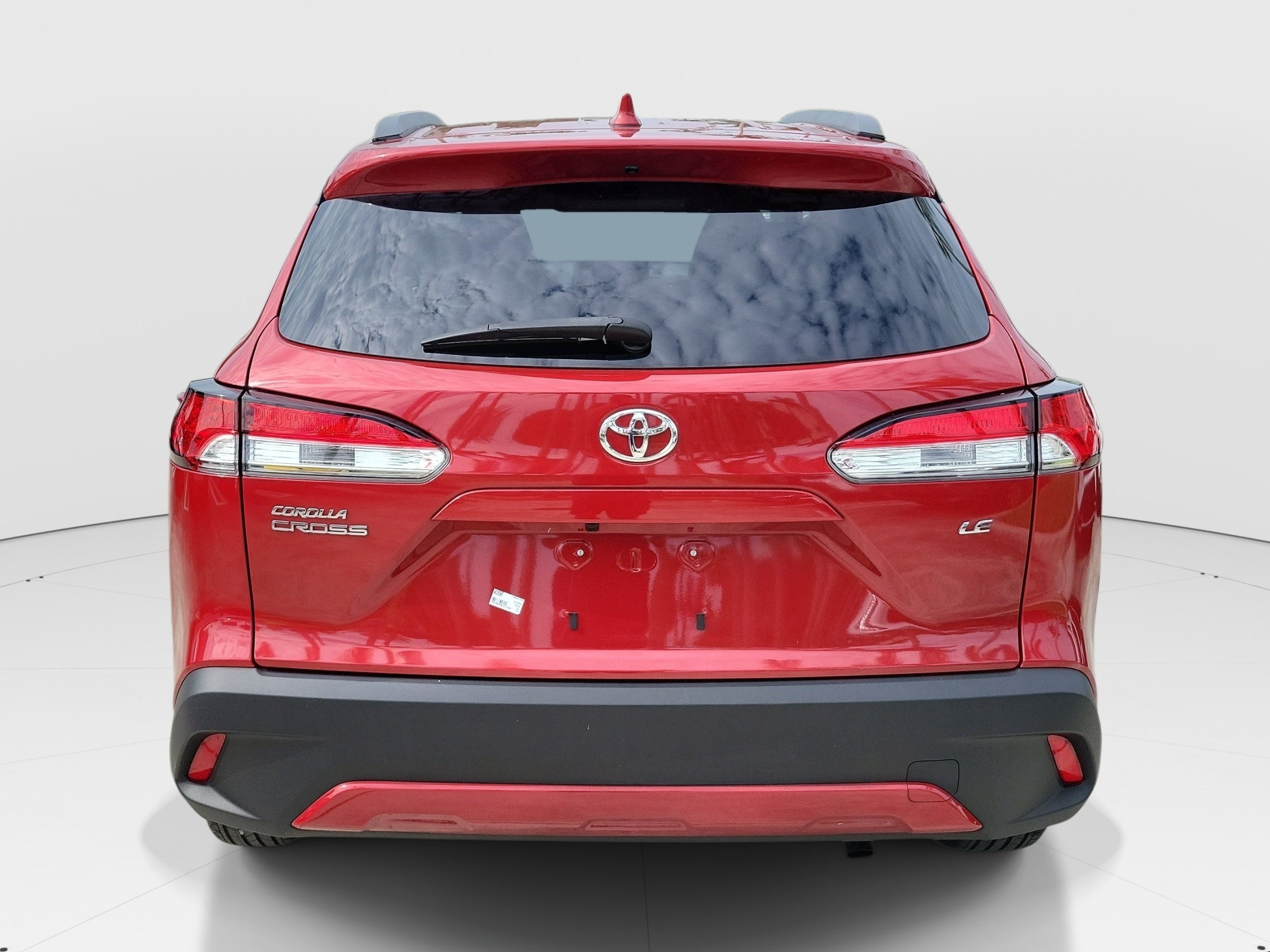 Certified Used 2023 Barcelona Red Metallic Toyota LE image 6