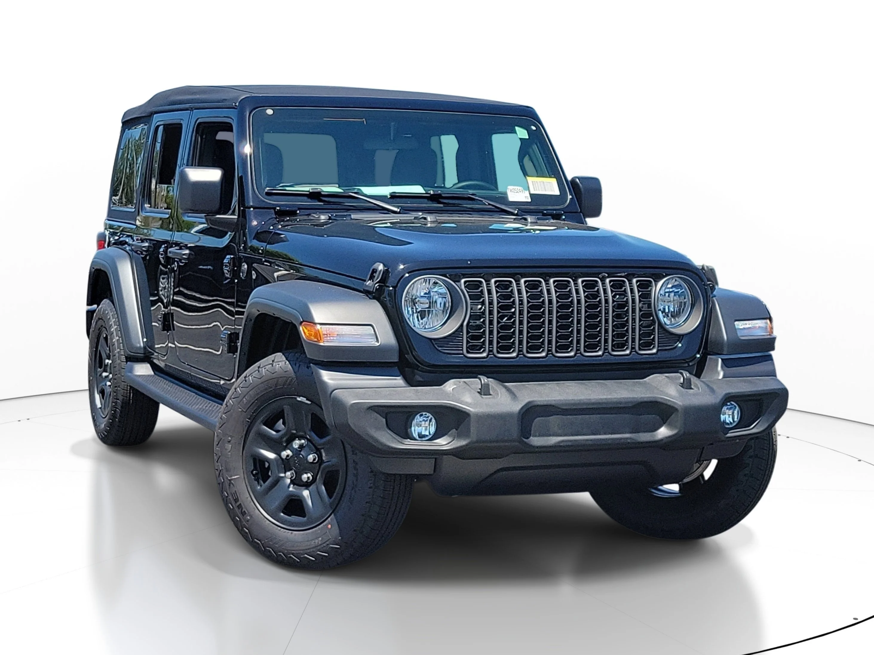 New 2026 Black Clearcoat Jeep Sport image 1