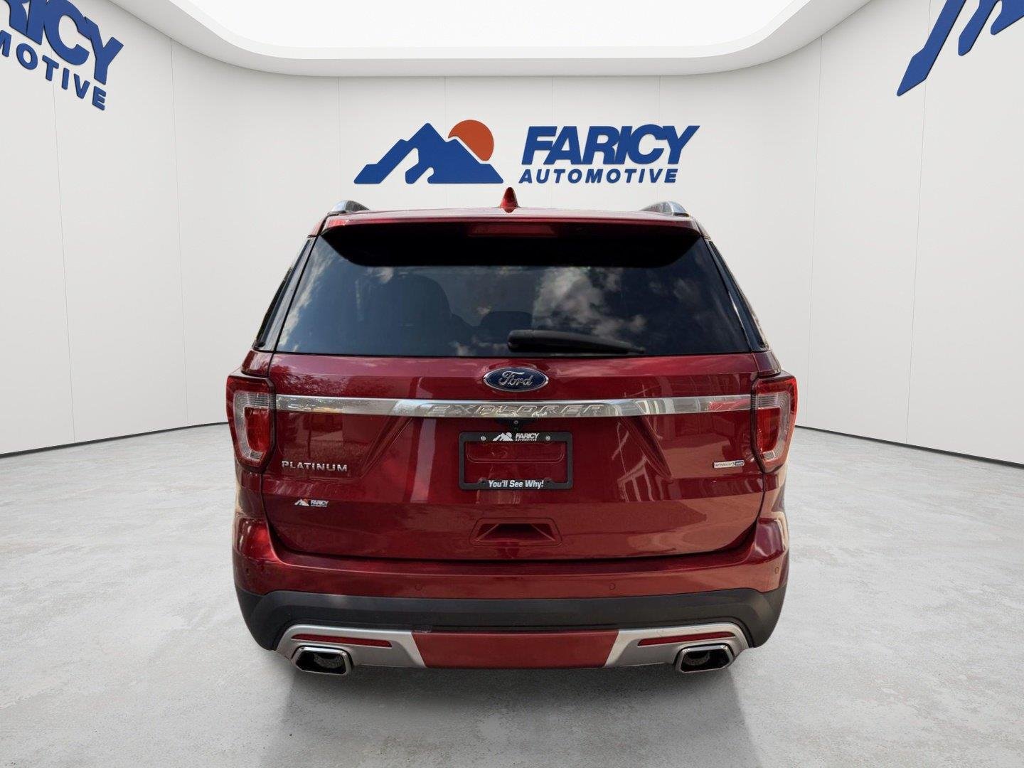 Used 2017 Ruby Red Metallic Tinted Clearcoat Ford Platinum image 5