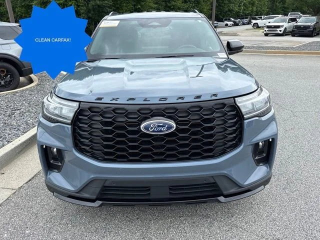 Certified Used 2025 Vapor Blue Metallic Ford ST-Line image 3