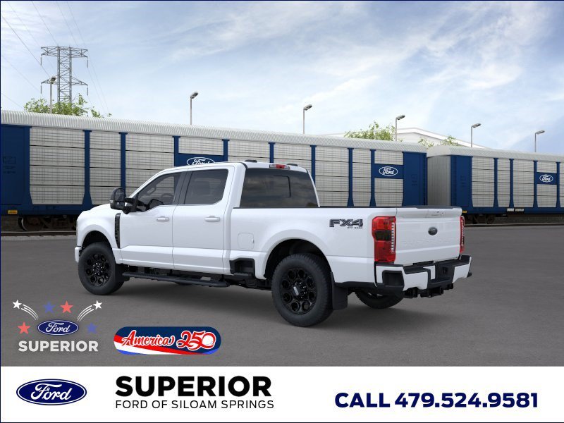 New 2026 Star White Metallic Tri-Coat Ford LARIAT image 4