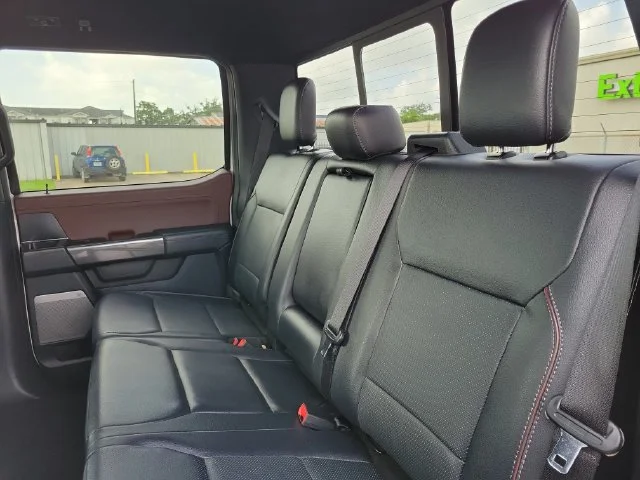 Used 2023 White Metallic Ford Lariat image 9