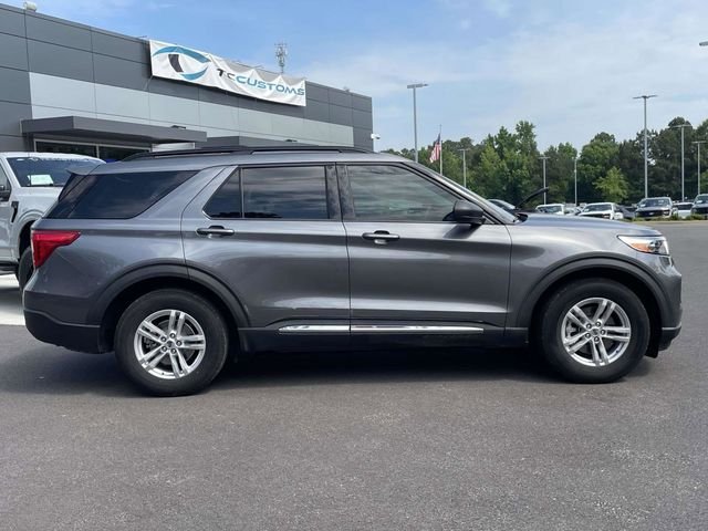 Used 2022 Carbonized Gray Metallic Ford XLT image 3