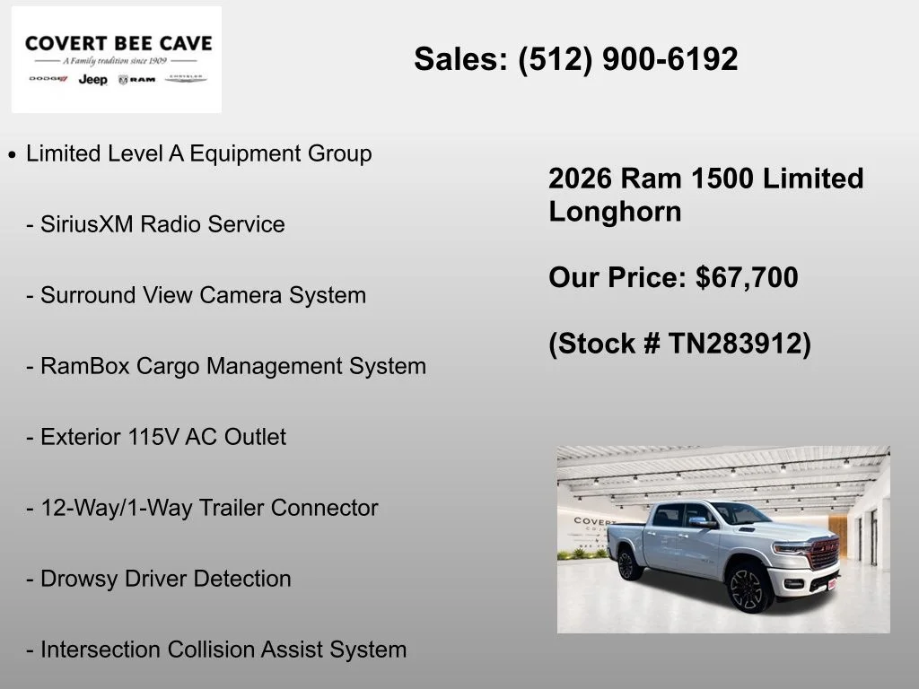 New 2026 Ivory White Tri-Coat Pearl-Coat Exterior Paint RAM Limited image 31