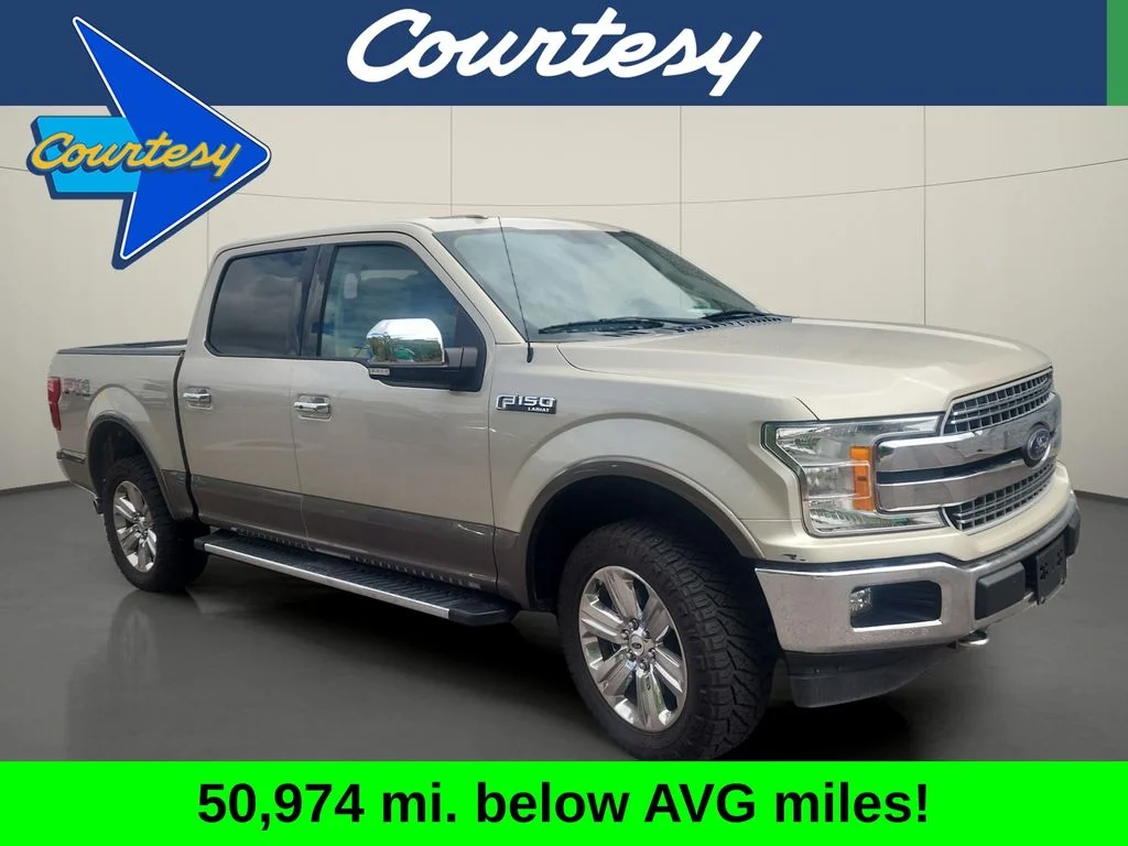Used 2018 Silver Ford Lariat image 1