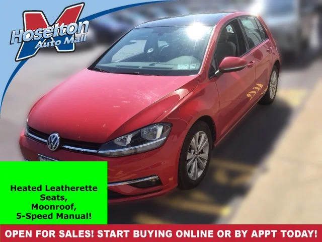Used 2018 Red Volkswagen TSI SE 4-Door image 1