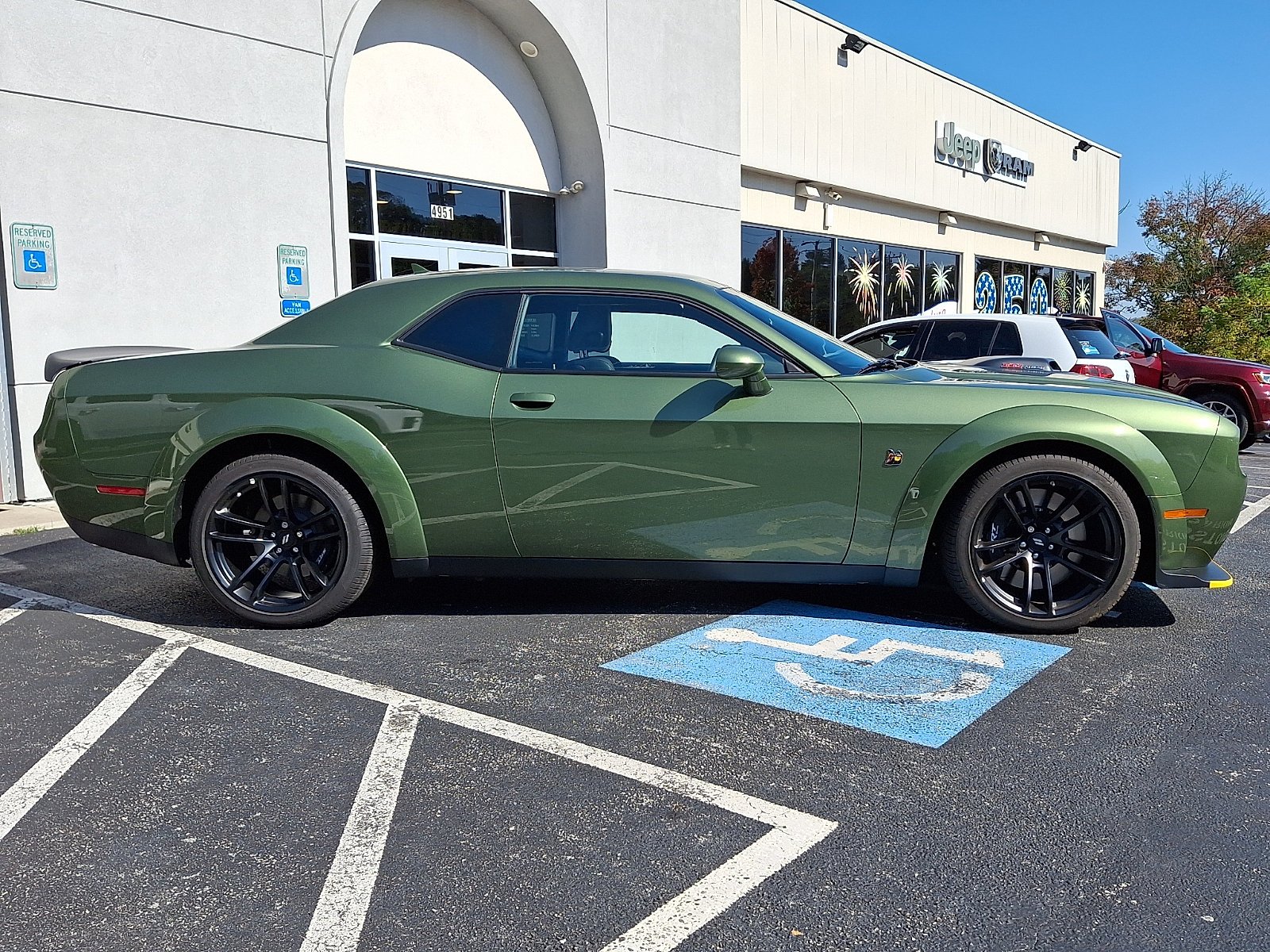 Used 2023 F8 Green Dodge R/T Scat Pack Widebody image 7