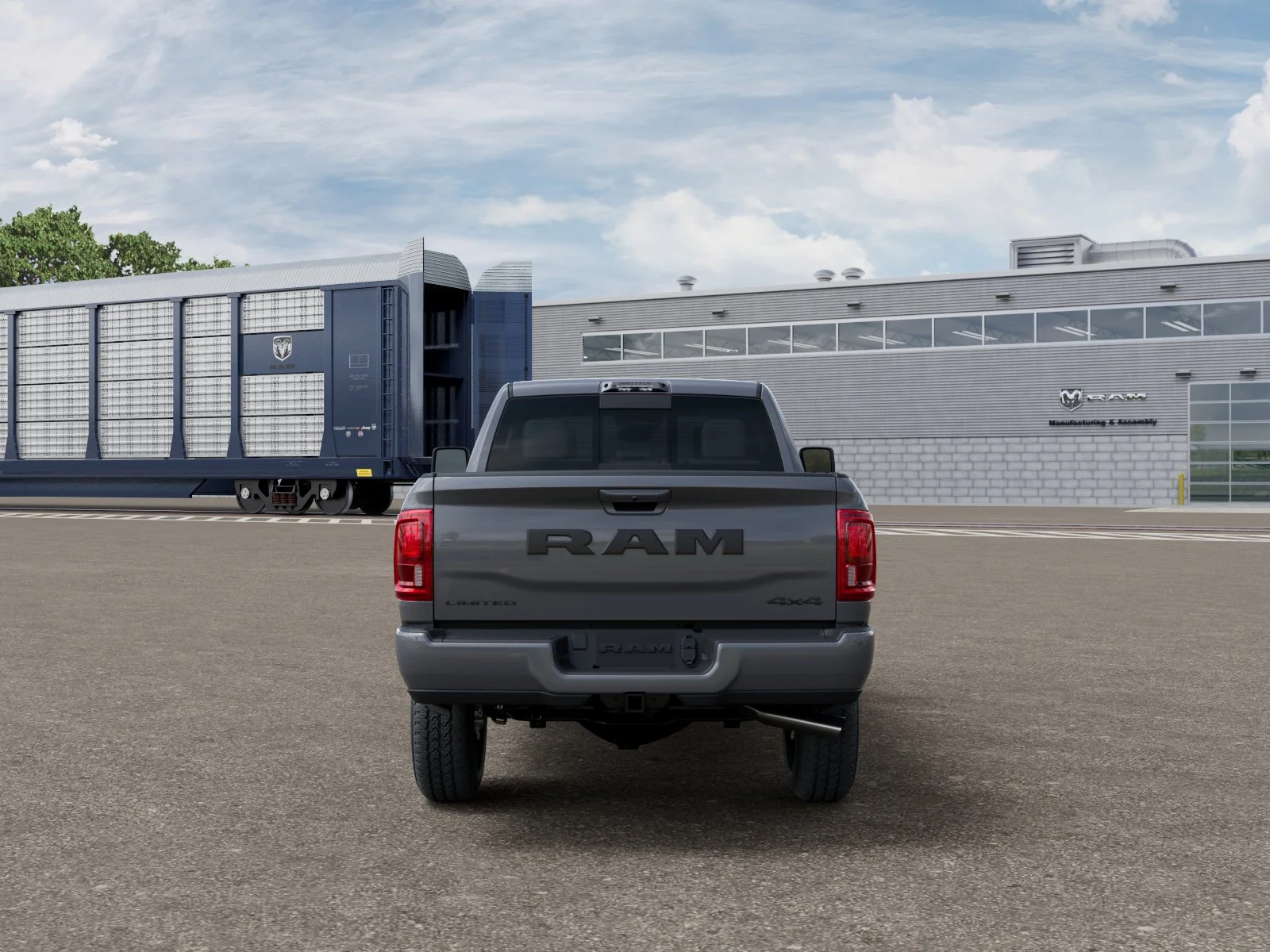 New 2026 Ceramic Gray Clear-Coat Exterior Paint RAM Limited image 34