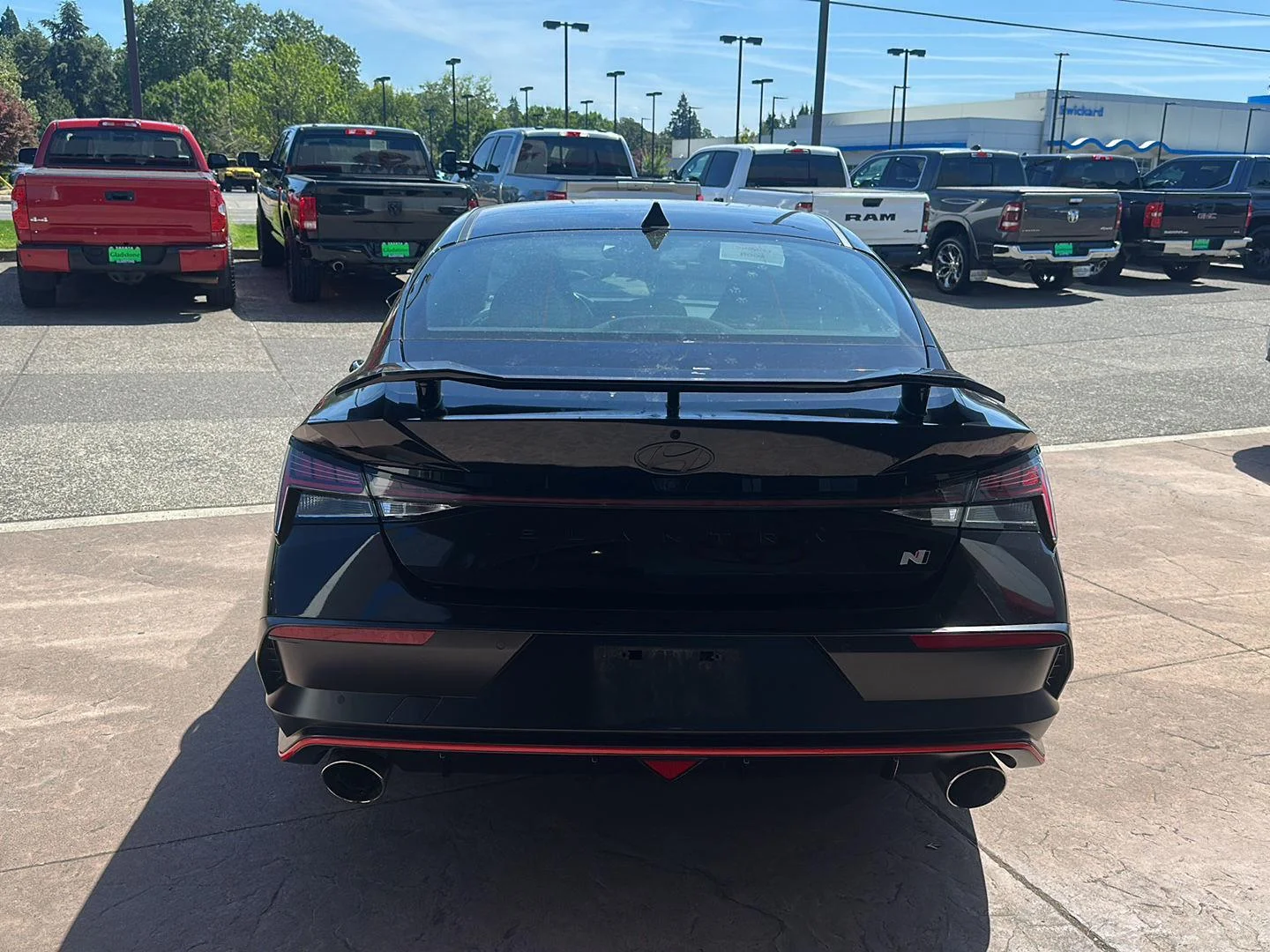 Used 2025 Abyss Black Hyundai BASE image 4