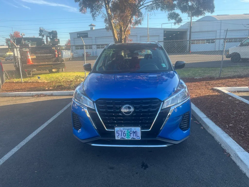 Used 2023 Blue Nissan SV image 1