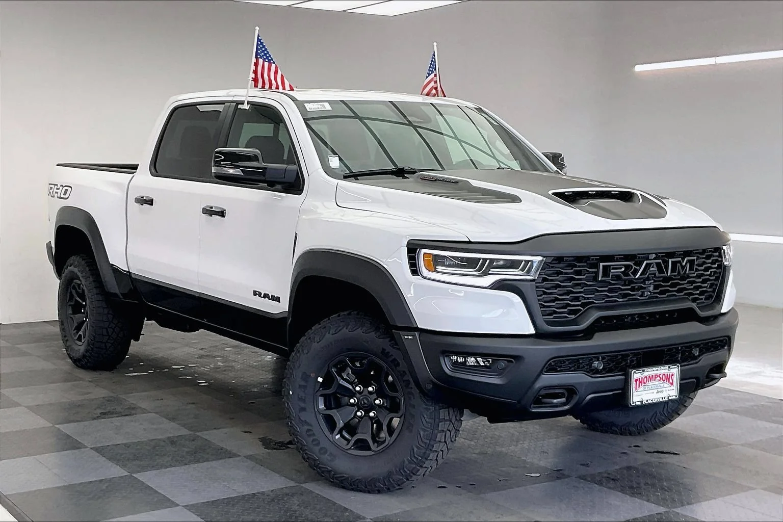 New 2026 PW7 Bright White Clear Coat Ram RHO image 1