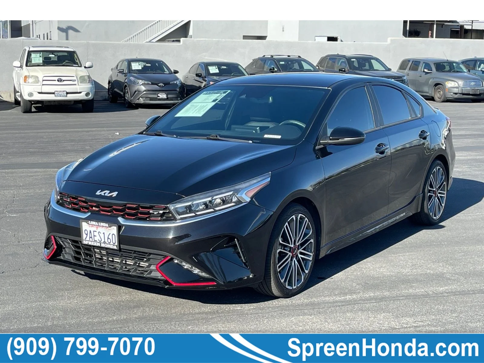 Used 2022 Aurora Black Kia GT image 1