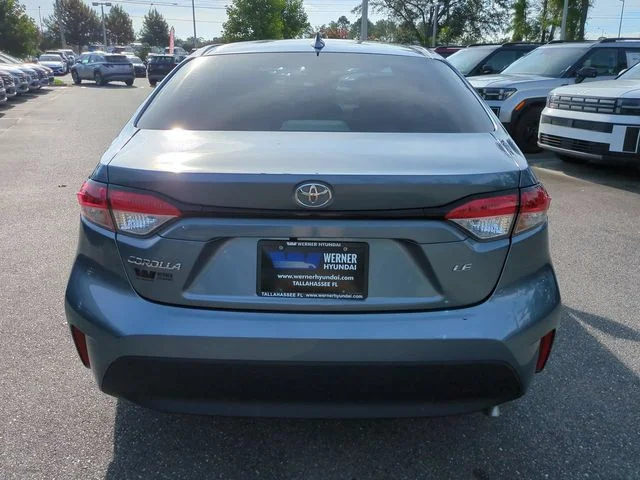 Used 2024 Blue Toyota LE image 6