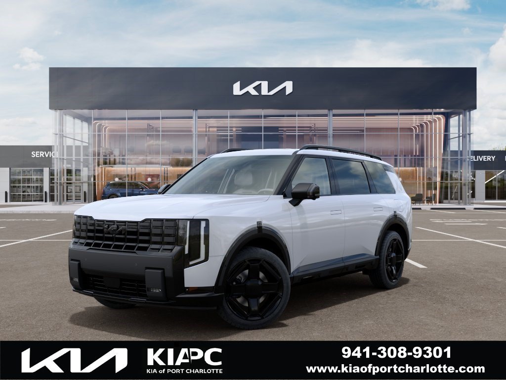New 2027 Glacial White Pearl Kia X-LINE SX PRESTIGE image 1