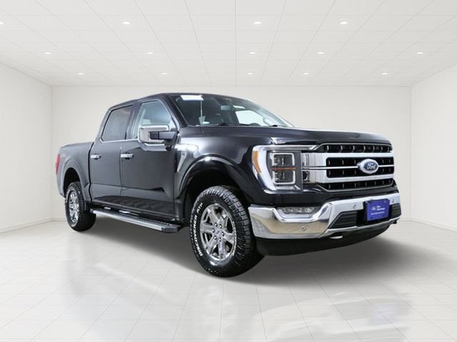 Certified Used 2022 Black Ford Lariat image 1