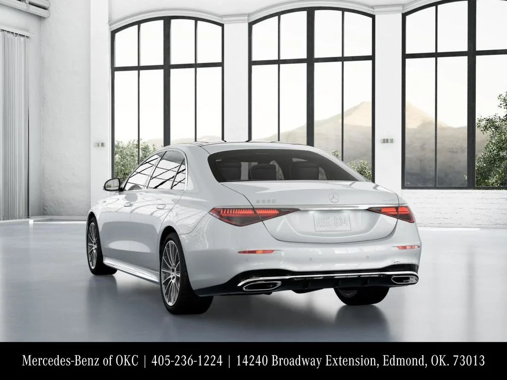 New 2026 White Mercedes-Benz S 580 image 27