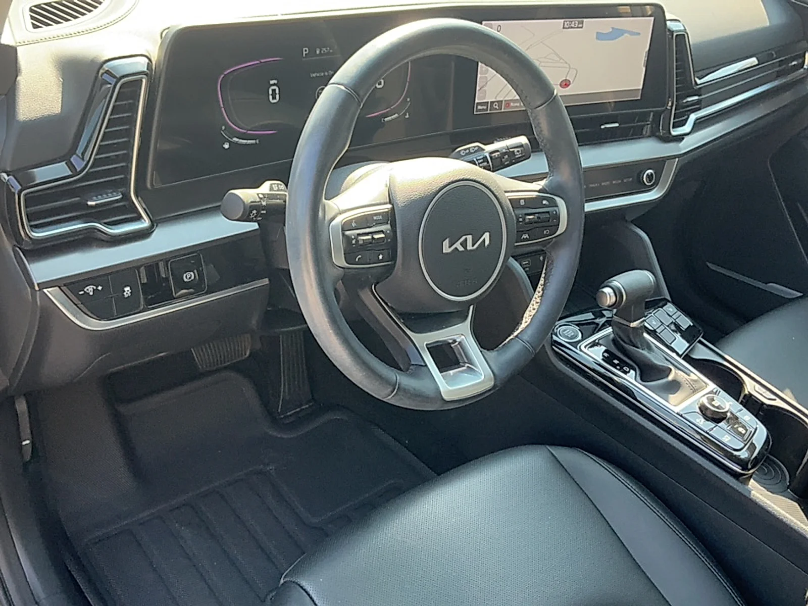 Used 2025 Glacial White Pearl Kia EX image 7