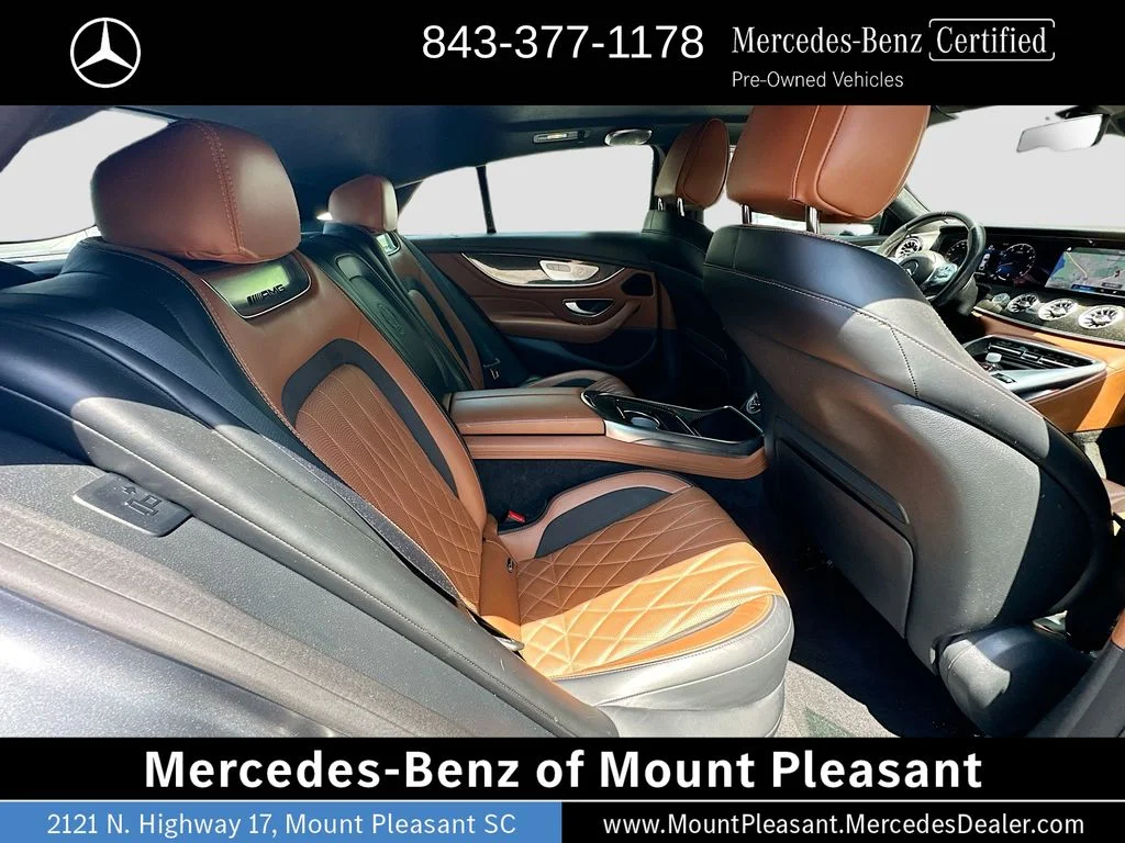 Certified Used 2021 designo Selenite Gray Magno Mercedes-AMG S image 29