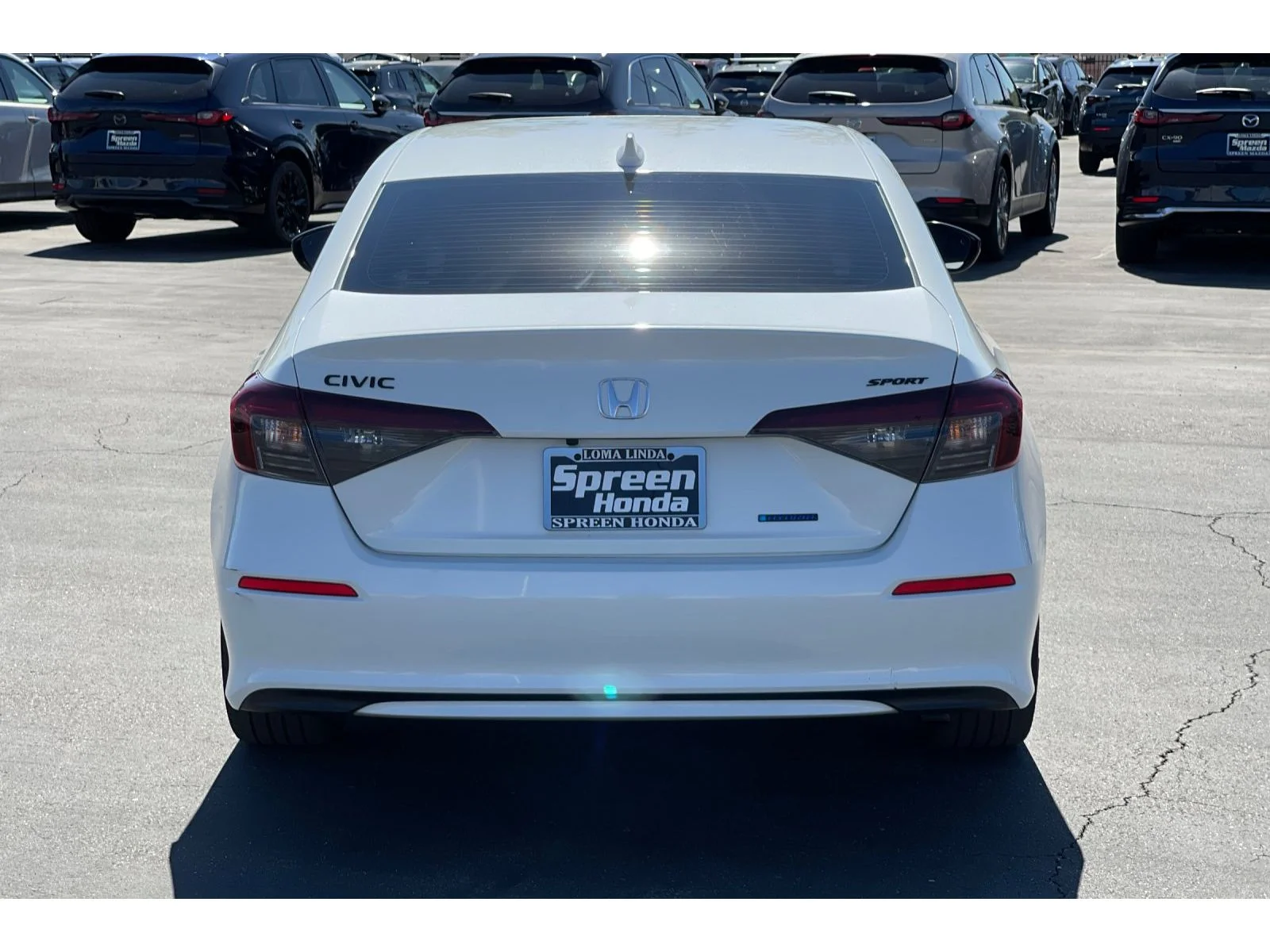 Used 2026 Platinum White Pearl Honda 2WD Sport Hybrid image 4