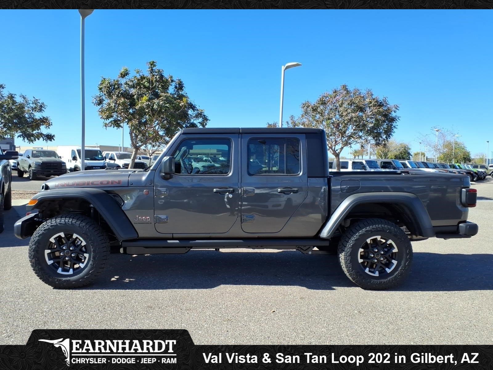 New 2026 Granite Crystal Metallic Clearcoat Jeep Rubicon image 3
