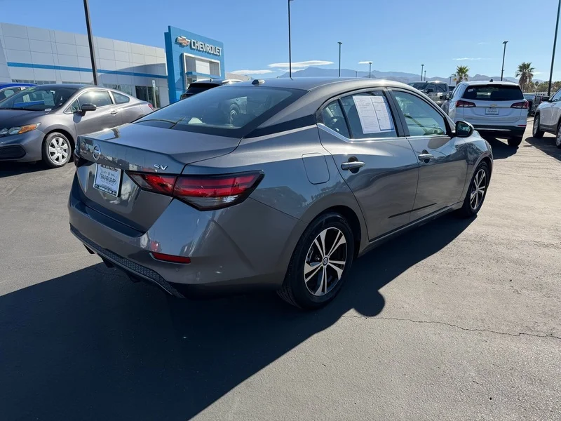 Used 2023 Gun Metallic Nissan SV image 3