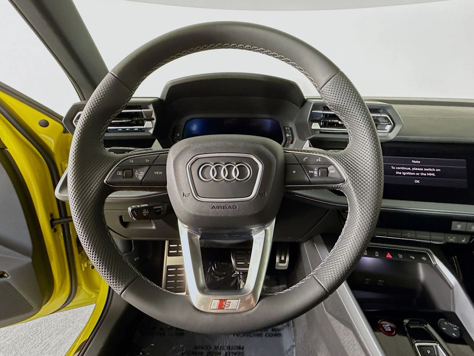 New 2025 Yellow Audi 2.0T Premium Plus image 11