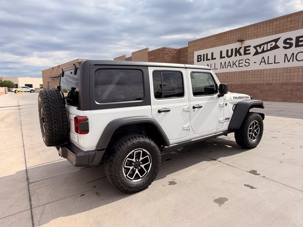 Certified Used 2025 White Jeep Rubicon image 9