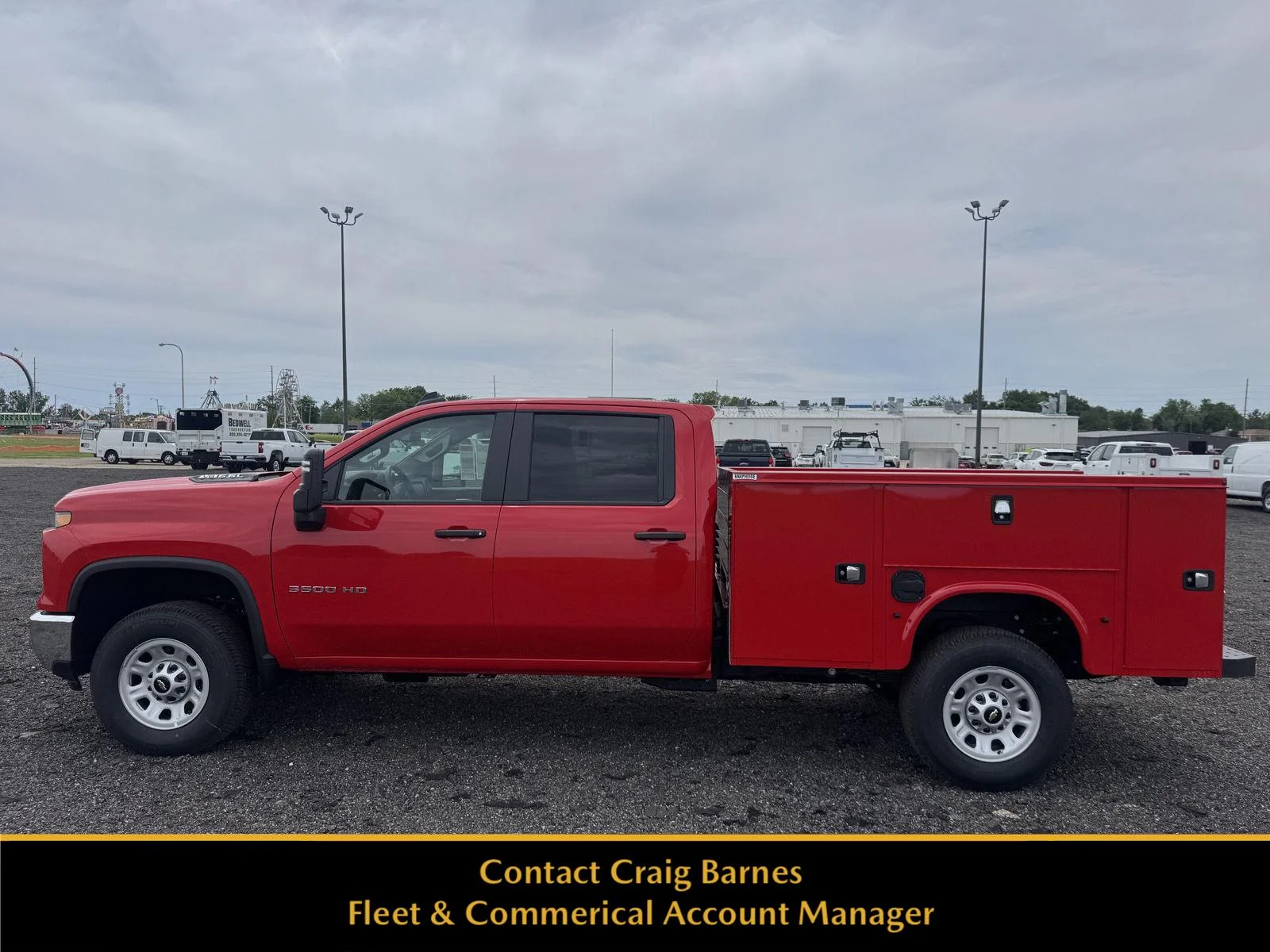 New 2026 Red Hot Chevrolet WT image 1